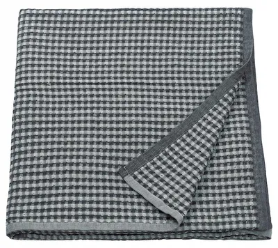 Produktbild von IKEA PELARTUJA Tagesdecke Dunkelgrau/Hellgrau 150x250 cm