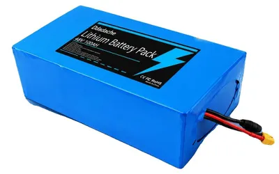 Obrázek produktu pro Lithium-iontová baterie, kapacita 100 Ah, vysoký výkon, nabíječka XT60-SM