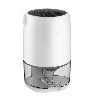 Obrázek produktu pro Jiubiaz Elektrický odvlhčovač vzduchu do ložnice, LED odvlhčovač, až 15㎡, 1100 ml / den