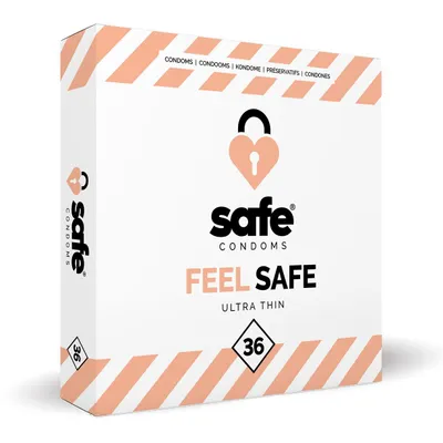 Obrázok produktu pre SAFE - Kondómy - Ultra tenké - 36 kusov