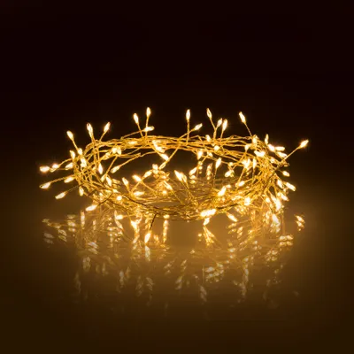 Obrázok produktu pre RETLUX RXL 275 Nano reťaz, 100LED, dĺžka 2,4m časovač 6/18 h, teplá biela, pre vnútorné použitie