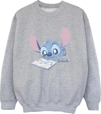 Produktbild von Lilo & Stitch - Sweatshirt für Jungen BI53509 (128) (Sportgrau)