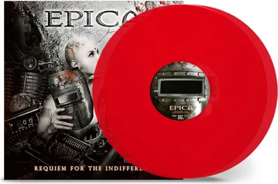 Obrázok produktu pre Epica: Requiem For The Indifferent (Transparent Red Vinyl)
