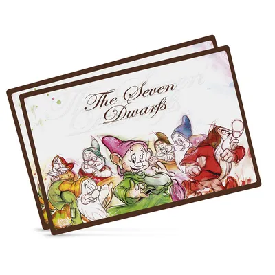 Immagine prodotto di Egan DISNEY THE SEVEN DWARFS Set di 2 tovagliette 45 x 30 cm