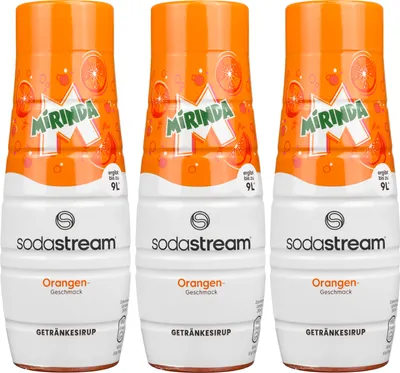 Image de Sirop Sodastream Mirinda, 440 ml, 3 pièces