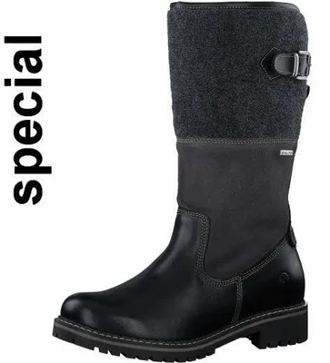 Produktbild von Tamaris Damen Moonboots Stiefel 1-26432-41 Schwarz