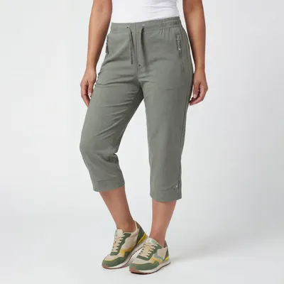 Produktbild von Caprihose OriginalYou 7/8 Freizeithose Nadelstreifenoptik Größe 36-50 für Damen
