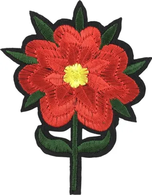 Produktbild von Anemonenblume auf Stiel zum Aufbügeln