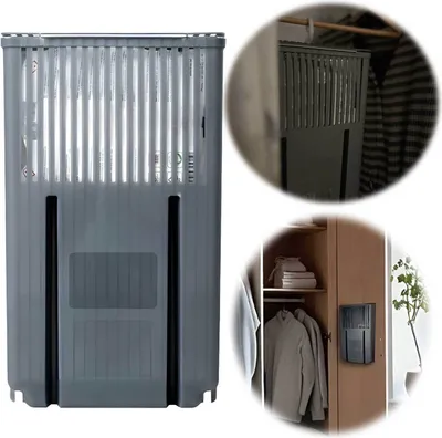 Produktbild von LS-LebenStil Luftentfeuchter Grau zum Aufhängen Absodry Series 6 Kleiderschrank Entfeuchter Raumentfeuchter Auto Garderobe Nachfüllbeutel Granulat