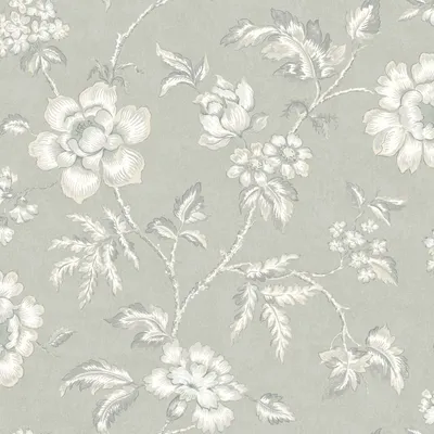 Zdjęcie produktu dla Borastapeter Tapeta kwiaty beżowym - 660411 - 53 cm x 10.05 m