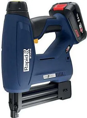 Immagine prodotto di Graffatrice elettrica RAPID BTX606, batteria da 18 V, graffette da 12-25 mm, chiodi da 15-30 mm, incl. batteria e caricabatteria