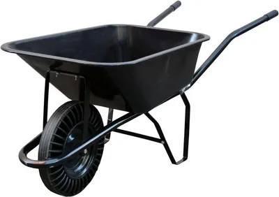 Obrázok produktu pre stavebné koliesko 80 l, plné, nosnosť 100 kg