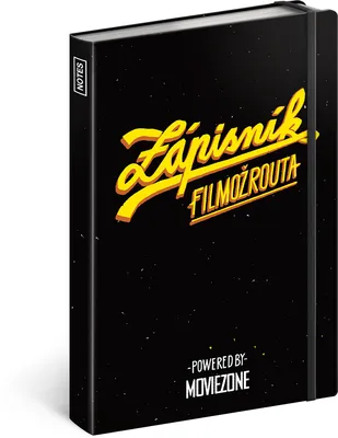 Obrázek produktu pro Notes Zápisník filmožrouta, 13 × 21 cm
