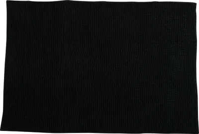 Produktbild von MSV 141626, Schwarz, Einfarbig, Rechteckig, Mikrofaser, 90 x 60 cm
