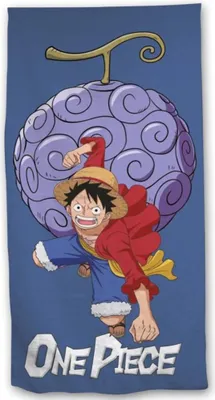 Produktbild von One Piece Monkey D Ruffy Mikrofaser Strandtuch Handtuch Badetuch 70x140 cm