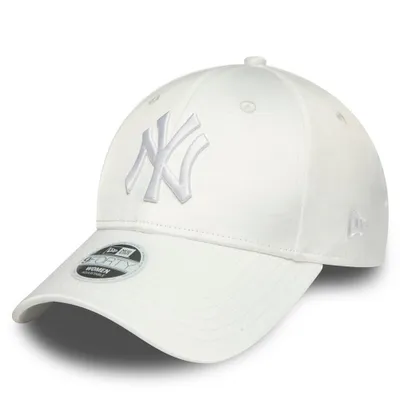 Produktbild von New Era 9Forty Damen Cap - SATIN New York Yankees weiß