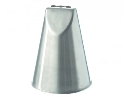 Produktbild von Schneider Edelstahl Garniertülle Dreilochtülle, Ø 3,0 mm, 50 mm hoch, 6 Stück