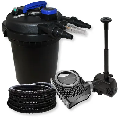 Obrázok produktu pre Tlakový filter Set 6000l 11W UVC rybník Clarifier 25m hadica 70W rybník čerpadlo fontána čerpadlo
