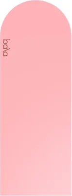 Produktbild von Bala Yogamatte Blush, 5mm dick, gepolstert für Yoga- und Pilates-Übungen