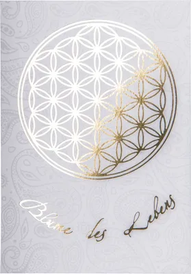 Produktbild von Blume des Lebens Postkarte