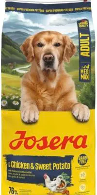 Obrázok produktu pre 12,5 kg Josera Medi/Maxi Chicken & Sweet Potato krmivo pre psov