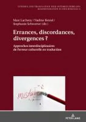 Produktbild von Errances, discordances, divergences ?