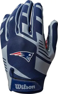 Produktbild von Wilson Jugend NFL Stretch Fit Handschuhe Team New England Patriots Fanzone Artikel