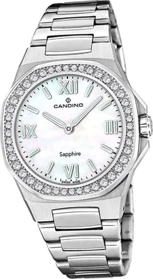 Produktbild von Candino Edelstahl Damen Uhr Analog Elegant Armbanduhr silber Elegance D2UC4753/1