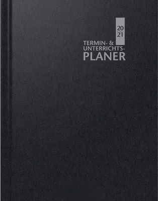 Produktbild von Famanu Wochenkalender A4, 2 Seiten pro Woche, übersichtlicher Planer für das Schuljahr – schwarz