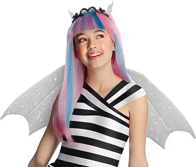 Produktbild von Monster High Kinder Perücke Rochelle Goyle Karneval Verkleidung