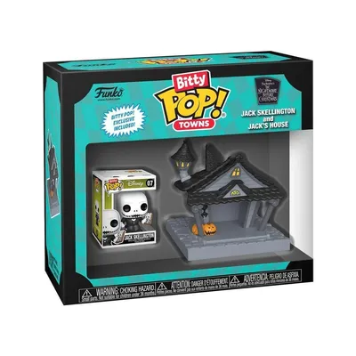 Image de Cauchemar avant Noël - Jack Skellington et la maison de Jack Bitty Pop ! Funko