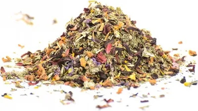 Produktbild von Erfrischungstee Kräutertee - Tee - Teemischung - Kräuterteemischung - 100g