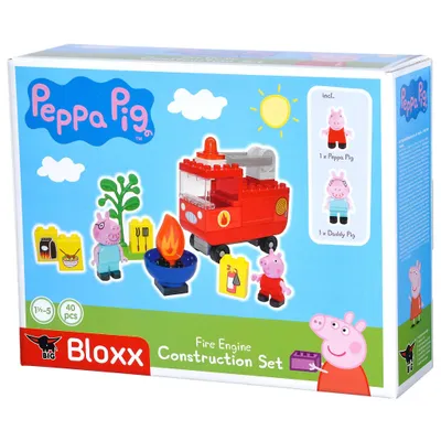 Obrázok produktu pre Peppy Pig Hasičské Auto 40 Kusov Playbig Bloxx 57146