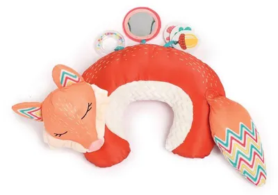 Image de Ludi Coussin d'activite sensoriel et motricite renard