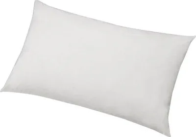 Productafbeelding van Famanu kussensloopset, 2 stuks - 50 x 80 cm, wit, hypoallergeen, katoen