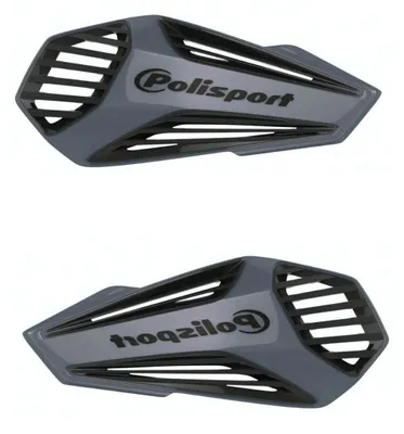 Productafbeelding van POLISPORT MX AIR Motocross-handbeschermers, kleur: Nardo-grijs/zwart