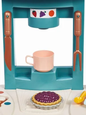 Produktbild von Ecoiffier Spielküche Vert Azur - 18-teiliges Küchenset für Kinder