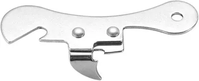 Produktbild von Multifunktionaler Dosen- und Flaschenöffner Edelstahl, sichere Klinge, kompaktes Design