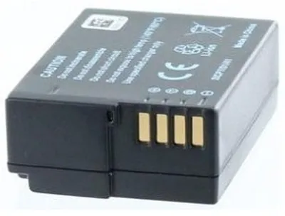 Produktbild von Akku für Panasonic LUMIX DMC-G81 Li-Ion 7,2 Volt 850 mAh schwarz.