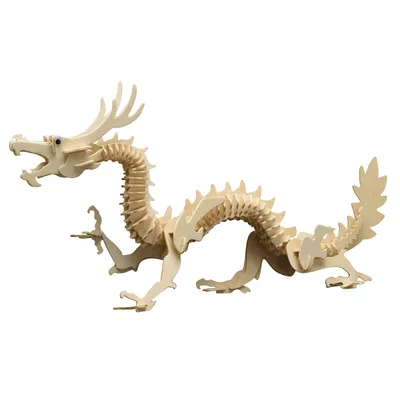 Produktbild von PEBARO Holzbausatz Chinesischer Drache
