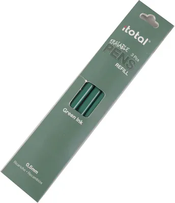 Produktbild von Itotal löschbare Tintennachfüllung grün, 3 Stk.