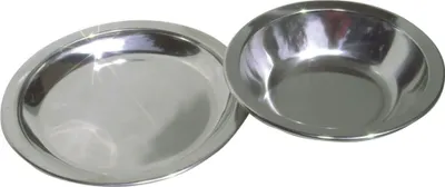 Produktbild von BasicNature Edelstahl Teller tief