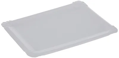Bäckereitabletts, Karton, 25x17,5 cm, weiß, 250 Stück