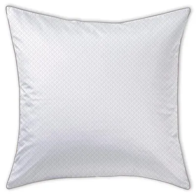 Produktbild von Curt Bauer Mako-Brokat-Damast-Kissenbezug einzeln Dessin 9008 AREZZO Farbe weiß-0000 Größe 80x80 cm