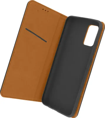 Obrázek produktu pro Pouzdro Avizar z pravé kůže s magnetickou klopkou a přihrádkou na karty pro Samsung Galaxy A52 / A52s, barva černá