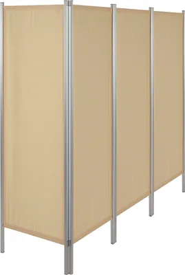 Produktbild von Leichtparavent Paravent Sichtschutz Raumteiler 4-flügelig, 165x204 cm