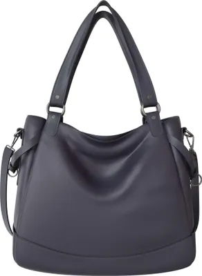 Produktbild von Damen Vegane Shopper Tasche Hobo Bag Umhänge Tasche  30655 D. Blue