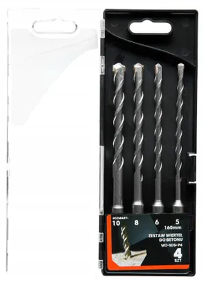 Produktbild von Pro 5-teiliges Steinbohrer-Set mit Hartmetallspitze