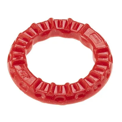 Obrázek produktu pro FERPLAST Smile ring M červený - Hračka pro psa