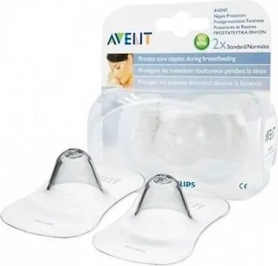 Immagine prodotto di Paracapezzoli in silicone Avent taglia S 2U